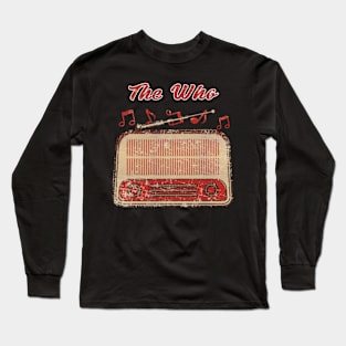 Retro The Who Long Sleeve T-Shirt